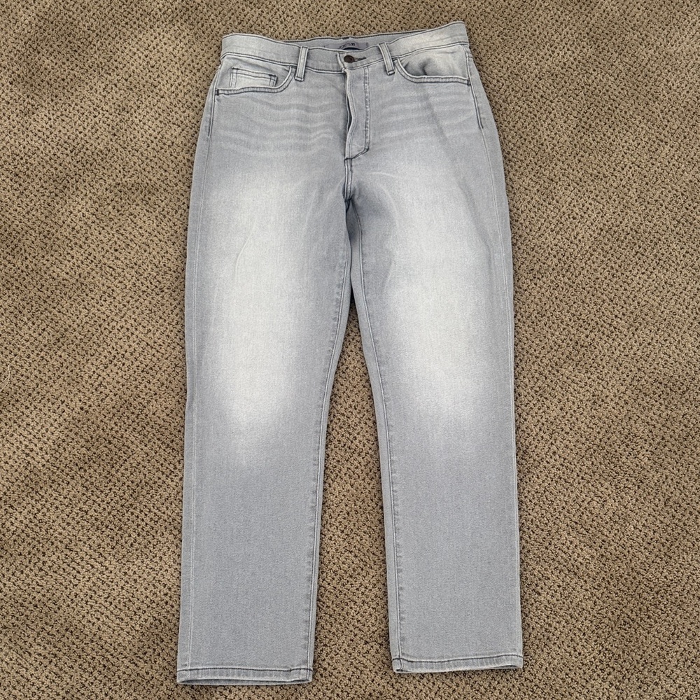 Joe's Jeans Women's Light Gray Straight Leg Jeans